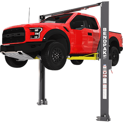 XPR-10AXLS Extra-Tall Two-Post Hoist by BendPak