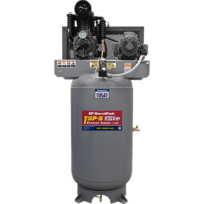 Upright Air Compressor TSP-580V-601 by BendPak is Made in USA