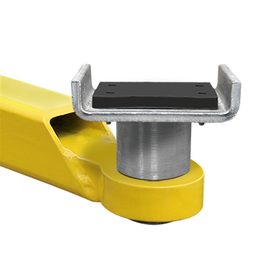 Frame Cradle Pads for Lifting Trucks on Two-Post Hoists