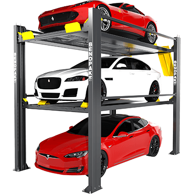 HD-973P tri-level parking hoist and car stacker