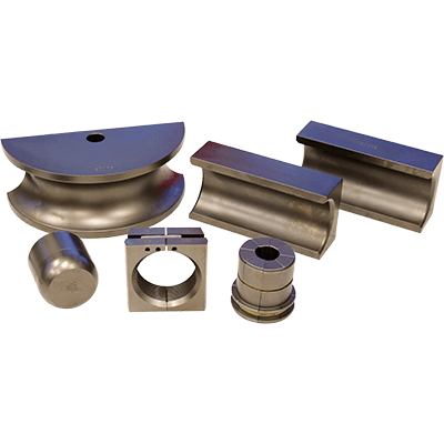 6-Piece Optional 76 mm Die Package for Pipe Benders