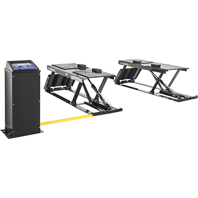 P-9000LTF Flush-Mounted Pit Lift by BendPak