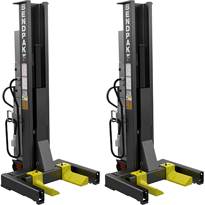 Set of 2 Mobile Column Lifts from BendPak