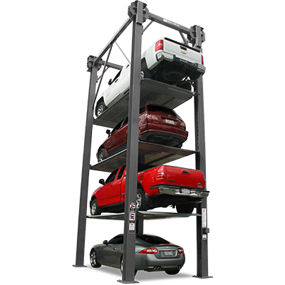 Four-Level Parking Lift - Commercial Parking Lift - BendPak