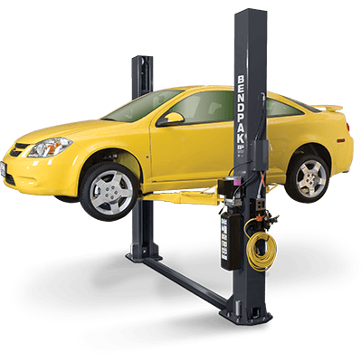 BendPak XPR-9S short-style floor plate two post hoist