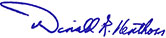 Don Henthorn Signature