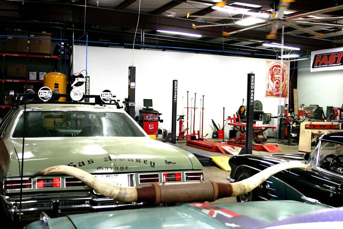 BendPak Hoists Gas Monkey Garage