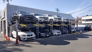 BendPak Parking Lifts BMW Dealership