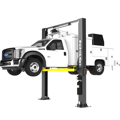 XPR-12CL-LTA 5,443-kg. Capacity / Two-Post Hoist / Clearfloor / Long-Reach Telescoping Arms
