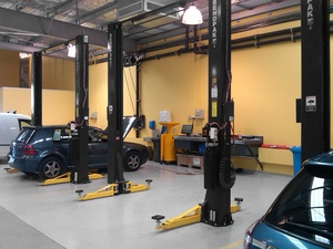 2 Post Hoists Auto Repair Shop