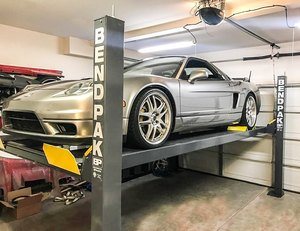 Acura NSX BendPak Four Post Hoist