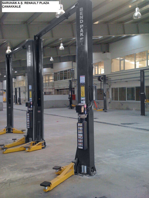 Two-Post Hoists for Dealerships