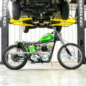 1965 Triumph Tiger Chopper BendPak Hoist