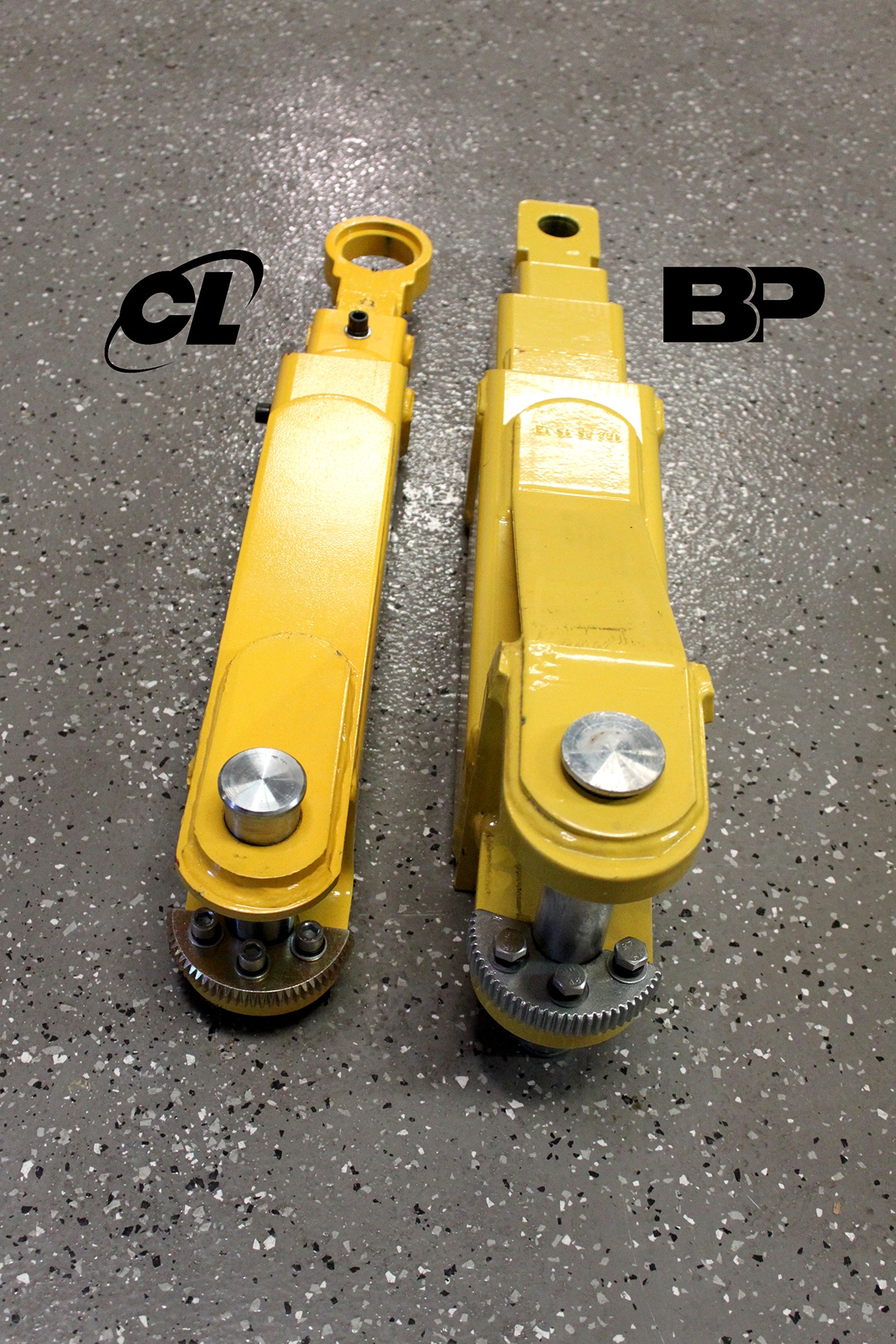 Lifting Arm Pin Two-Post Hoists BendPak vs. Challenger
