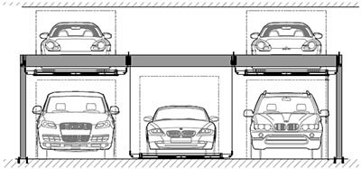 Commercial Parking Lift