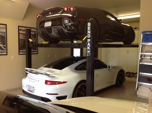 High End Sports Car Storage BendPak Hoist