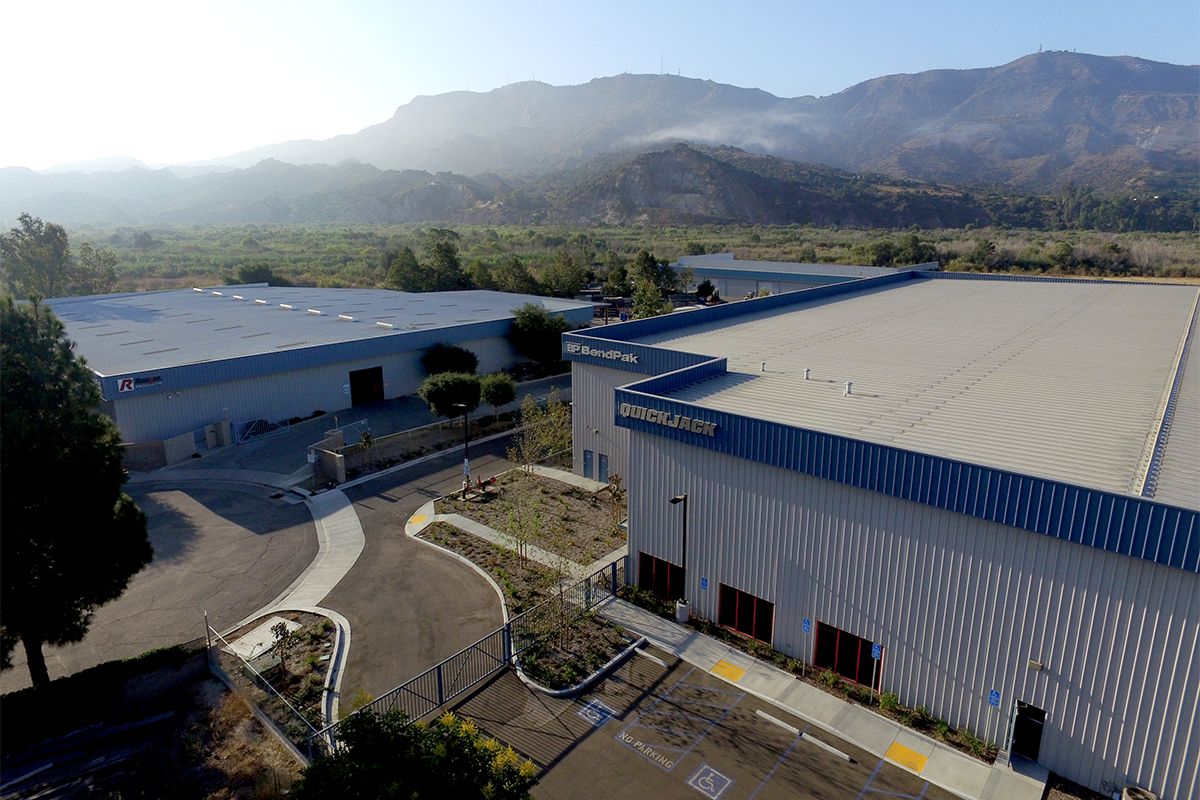BendPak's New Shipping and Receiving Warehouse 